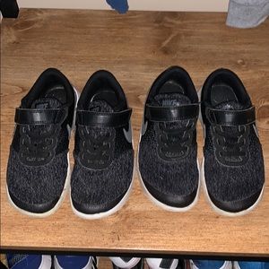 Boys Nike sneakers 2 pairs together same size